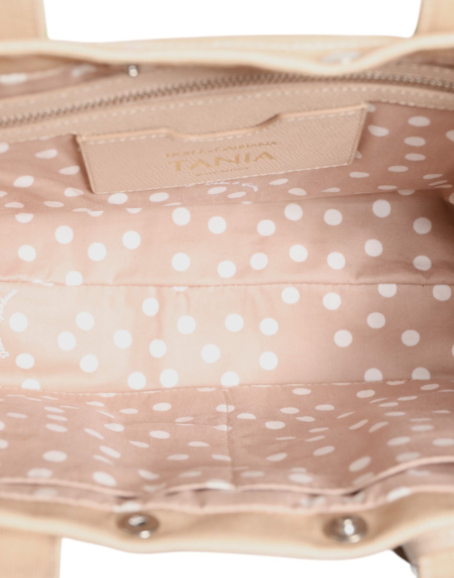 D&G Sac fourre-tout à poignée supérieure TANIA en toile florale multicolore