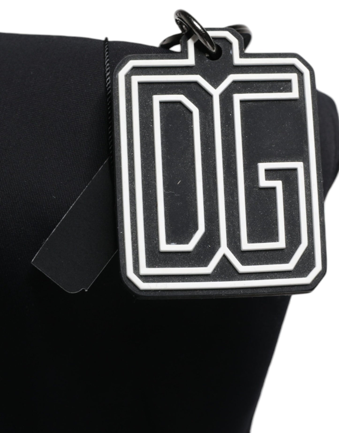 D&G Sac fourre-tout en toile noire avec logo DG pour femme