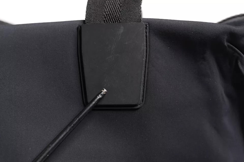 D&G Sac fourre-tout en toile noire avec logo DG pour femme