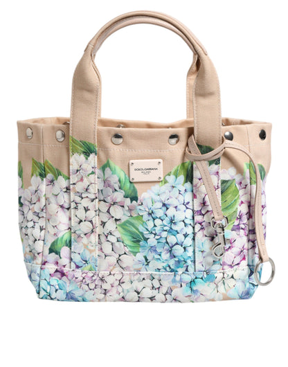 D&G Sac fourre-tout à poignée supérieure TANIA en toile florale multicolore