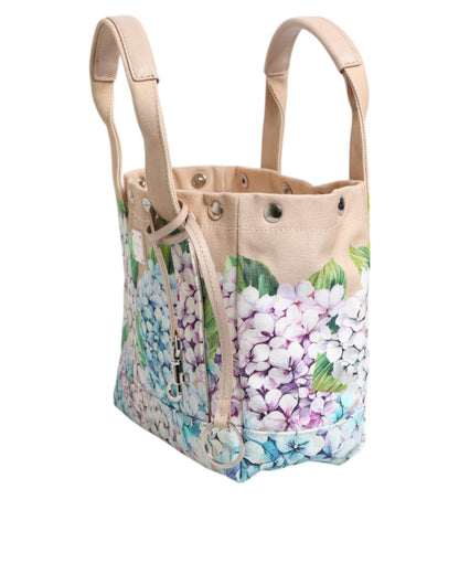 D&G Sac fourre-tout à poignée supérieure TANIA en toile florale multicolore