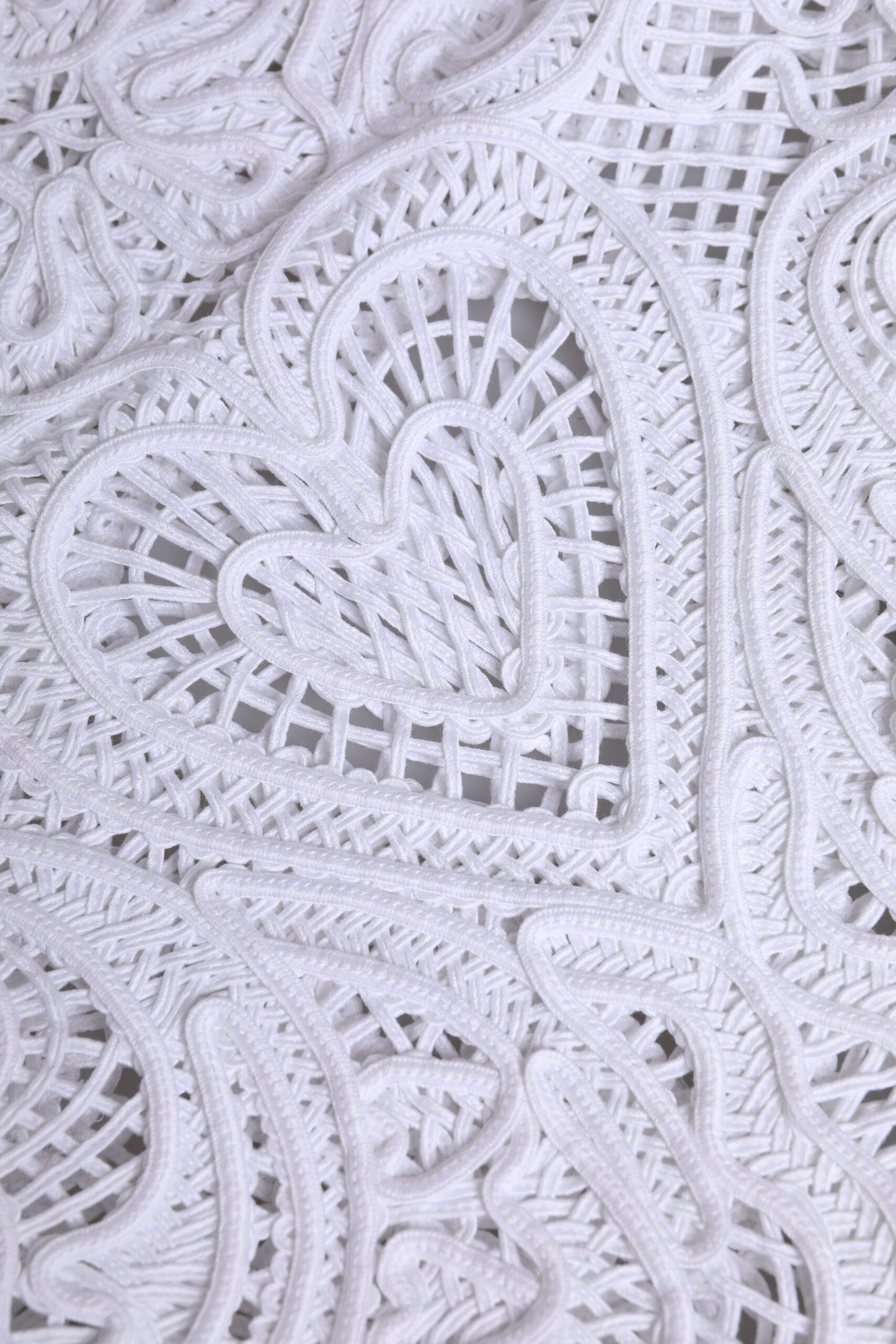 D&G Sac cabas Beatrice en dentelle Cordonetto blanche