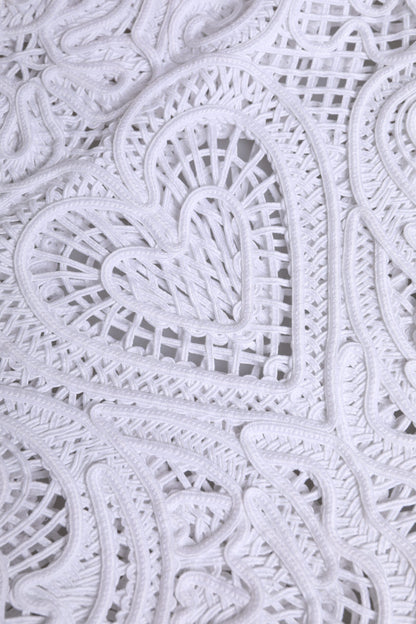 D&G Sac cabas Beatrice en dentelle Cordonetto blanche