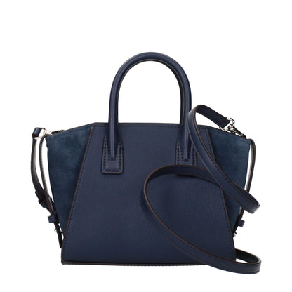 Blue Leather Handbags